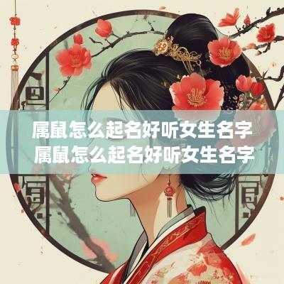 属鼠怎么起名好听女生名字 属鼠怎么起名好听女生名字大全