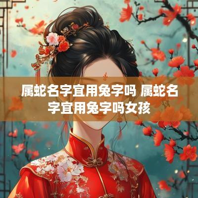 属蛇名字宜用兔字吗 属蛇名字宜用兔字吗女孩