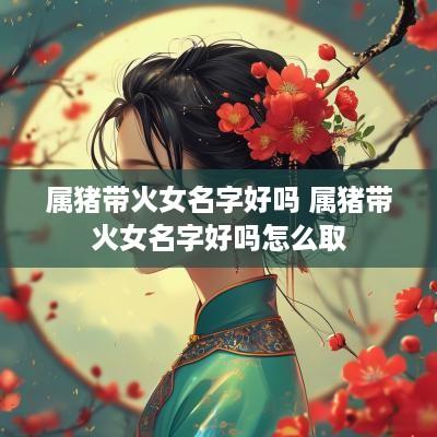 属猪带火女名字好吗 属猪带火女名字好吗怎么取