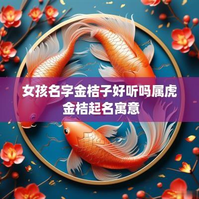 女孩名字金桔子好听吗属虎 金桔起名寓意