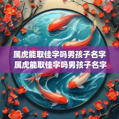 属虎能取佳字吗男孩子名字 属虎能取佳字吗男孩子名字怎么取