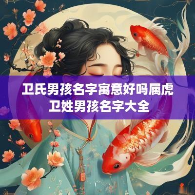 卫氏男孩名字寓意好吗属虎 卫姓男孩名字大全