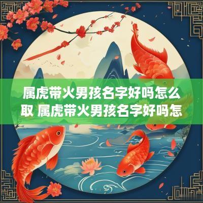 属虎带火男孩名字好吗怎么取 属虎带火男孩名字好吗怎么取名