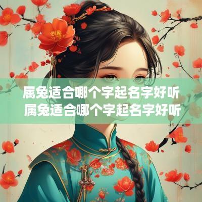 属兔适合哪个字起名字好听 属兔适合哪个字起名字好听点