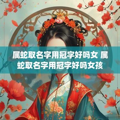 属蛇取名字用冠字好吗女 属蛇取名字用冠字好吗女孩