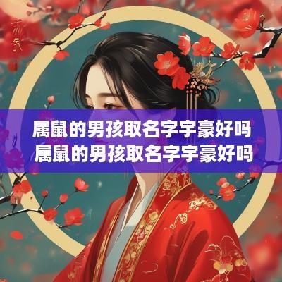 属鼠的男孩取名字宇豪好吗 属鼠的男孩取名字宇豪好吗