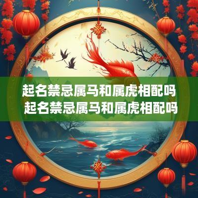 起名禁忌属马和属虎相配吗 起名禁忌属马和属虎相配吗好吗
