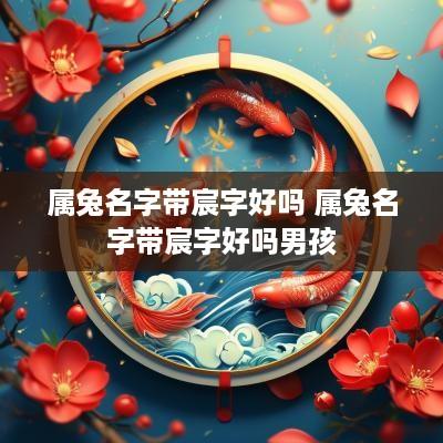属兔名字带宸字好吗 属兔名字带宸字好吗男孩