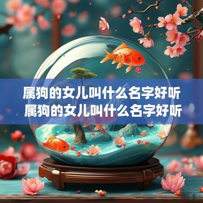 属狗的女儿叫什么名字好听 属狗的女儿叫什么名字好听点