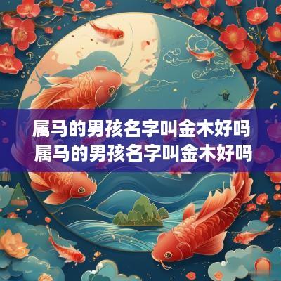 属马的男孩名字叫金木好吗 属马的男孩名字叫金木好吗