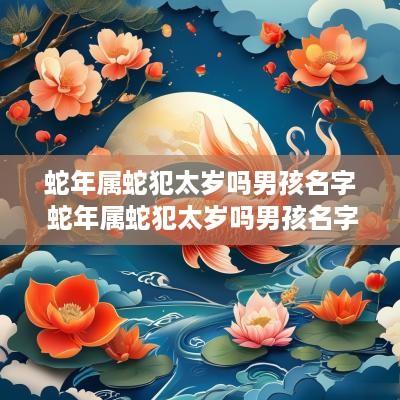 蛇年属蛇犯太岁吗男孩名字 蛇年属蛇犯太岁吗男孩名字怎么取