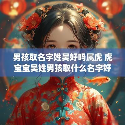 男孩取名字姓吴好吗属虎 虎宝宝吴姓男孩取什么名字好