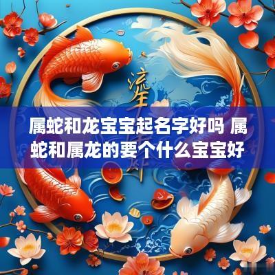 属蛇和龙宝宝起名字好吗 属蛇和属龙的要个什么宝宝好