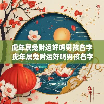 蛇年属兔财运好吗男孩名字 蛇年属兔财运好吗男孩名字叫什么