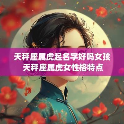 天秤座属虎起名字好吗女孩 天秤座属虎女性格特点