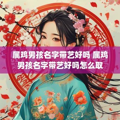 属鸡男孩名字带艺好吗 属鸡男孩名字带艺好吗怎么取