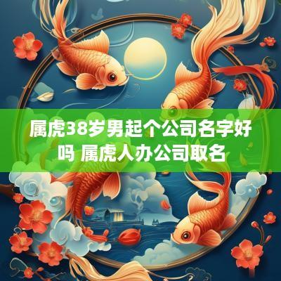 属虎38岁男起个公司名字好吗 属虎人办公司取名