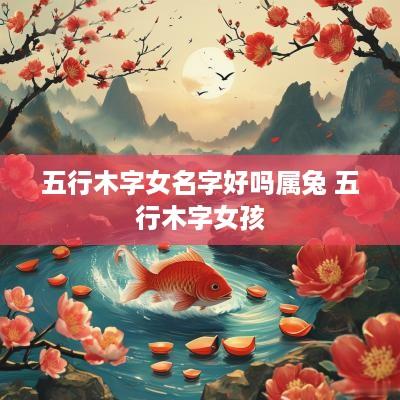 五行木字女名字好吗属兔 五行木字女孩