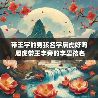带王字的男孩名字属虎好吗 属虎带王字旁的字男孩名