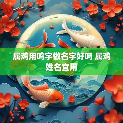 属鸡用鸣字做名字好吗 属鸡姓名宜用