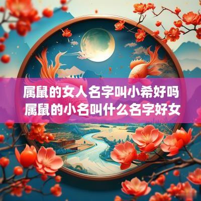 属鼠的女人名字叫小希好吗 属鼠的小名叫什么名字好女孩
