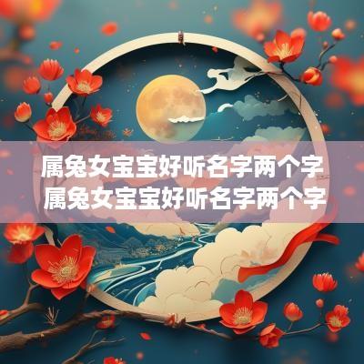属兔女宝宝好听名字两个字 属兔女宝宝好听名字两个字大全