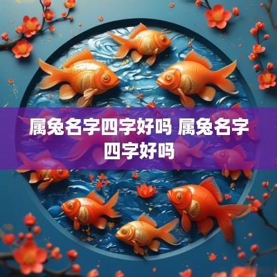 属兔名字四字好吗 属兔名字四字好吗