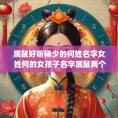 属鼠好听稀少的何姓名字女 姓何的女孩子名字属鼠两个字