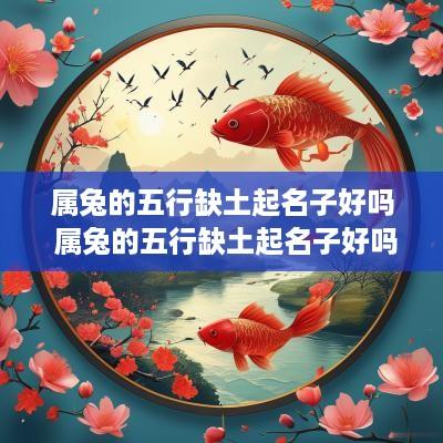 属兔的五行缺土起名子好吗 属兔的五行缺土起名子好吗男孩