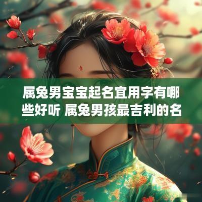 属兔男宝宝起名宜用字有哪些好听 属兔男孩最吉利的名字