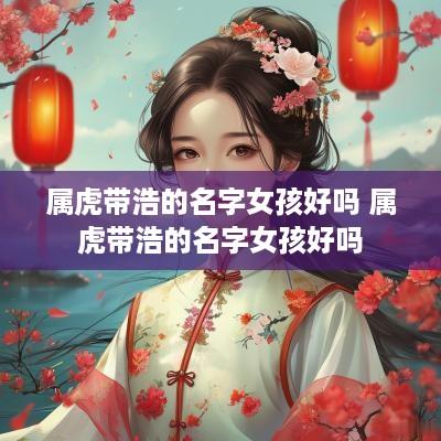 属虎带浩的名字女孩好吗 属虎带浩的名字女孩好吗