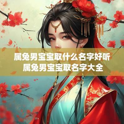 属兔男宝宝取什么名字好听 属兔男宝宝取名字大全