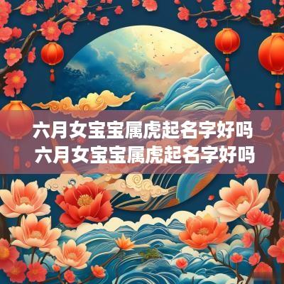 六月女宝宝属虎起名字好吗 六月女宝宝属虎起名字好吗