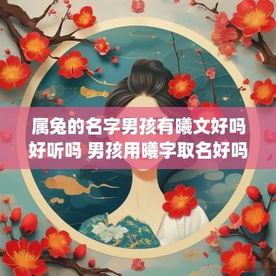 属兔的名字男孩有曦文好吗好听吗 男孩用曦字取名好吗