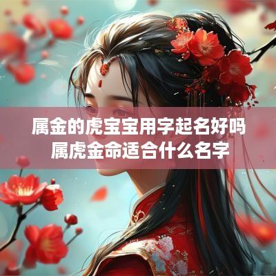 属金的虎宝宝用字起名好吗 属虎金命适合什么名字