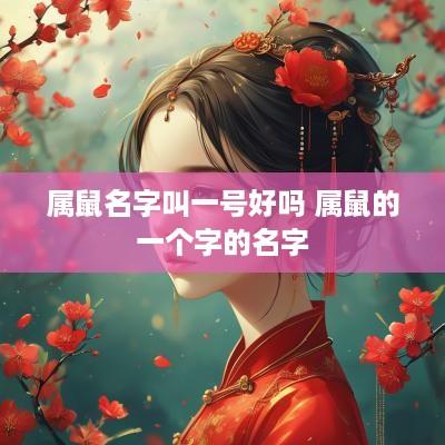 属鼠名字叫一号好吗 属鼠的一个字的名字