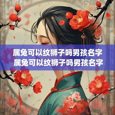 属兔可以纹狮子吗男孩名字 属兔可以纹狮子吗男孩名字大全