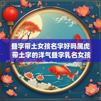 叠字带土女孩名字好吗属虎 带土字的洋气叠字乳名女孩儿