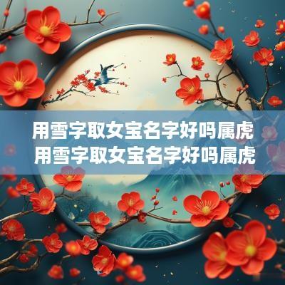 用雪字取女宝名字好吗属虎 用雪字取女宝名字好吗属虎的