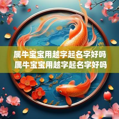 属牛宝宝用越字起名字好吗 属牛宝宝用越字起名字好吗男孩