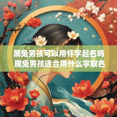 属兔男孩可以用怀字起名吗 属兔男孩适合用什么字取名