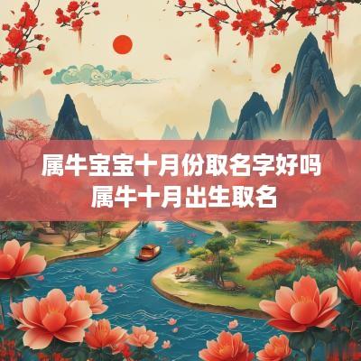 属牛宝宝十月份取名字好吗 属牛十月出生取名