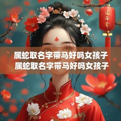 属蛇取名字带马好吗女孩子 属蛇取名字带马好吗女孩子