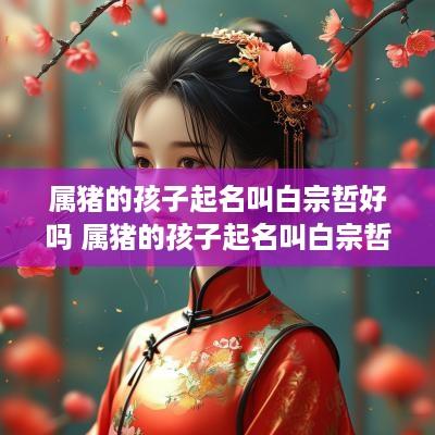 属猪的孩子起名叫白宗哲好吗 属猪的孩子起名叫白宗哲好吗女孩
