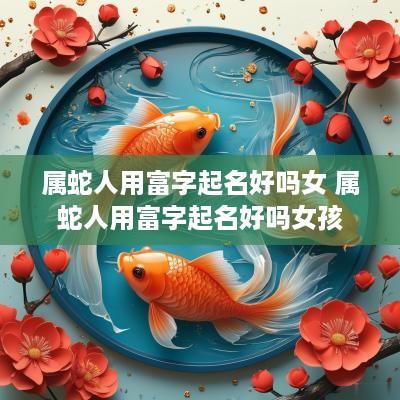 属蛇人用富字起名好吗女 属蛇人用富字起名好吗女孩