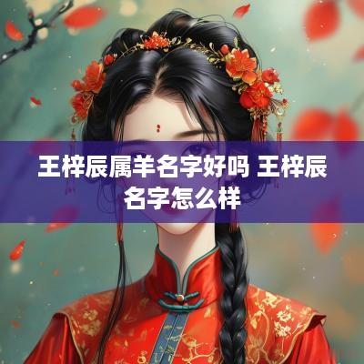王梓辰属羊名字好吗 王梓辰名字怎么样