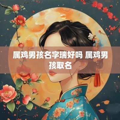 属鸡男孩名字瑞好吗 属鸡男孩取名