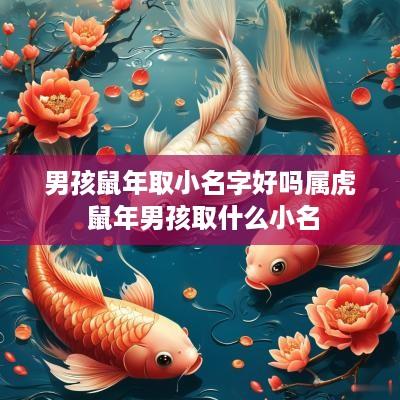 男孩蛇年取小名字好吗属虎 蛇年男孩取什么小名