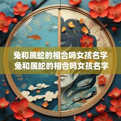 兔和属蛇的相合吗女孩名字 兔和属蛇的相合吗女孩名字怎么取