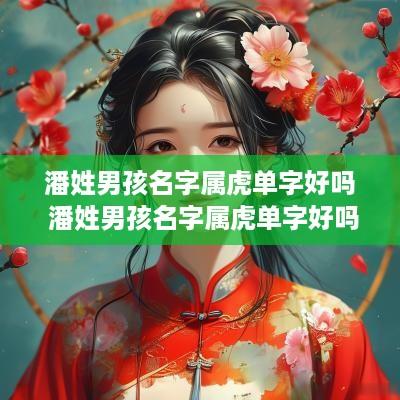 潘姓男孩名字属虎单字好吗 潘姓男孩名字属虎单字好吗还是双字